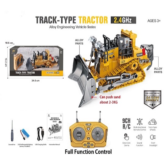 Mainan Anak SNI Remote Control EXCAVATOR RC Tracktor Dump Trucks Remote kontrol