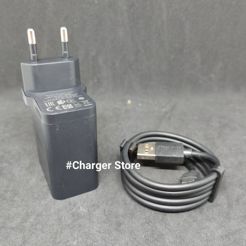 Charger Realme SUPERVOOC ORIGINAL 10V - 6.5A Max Fast Charging Micro USB &amp; Type C