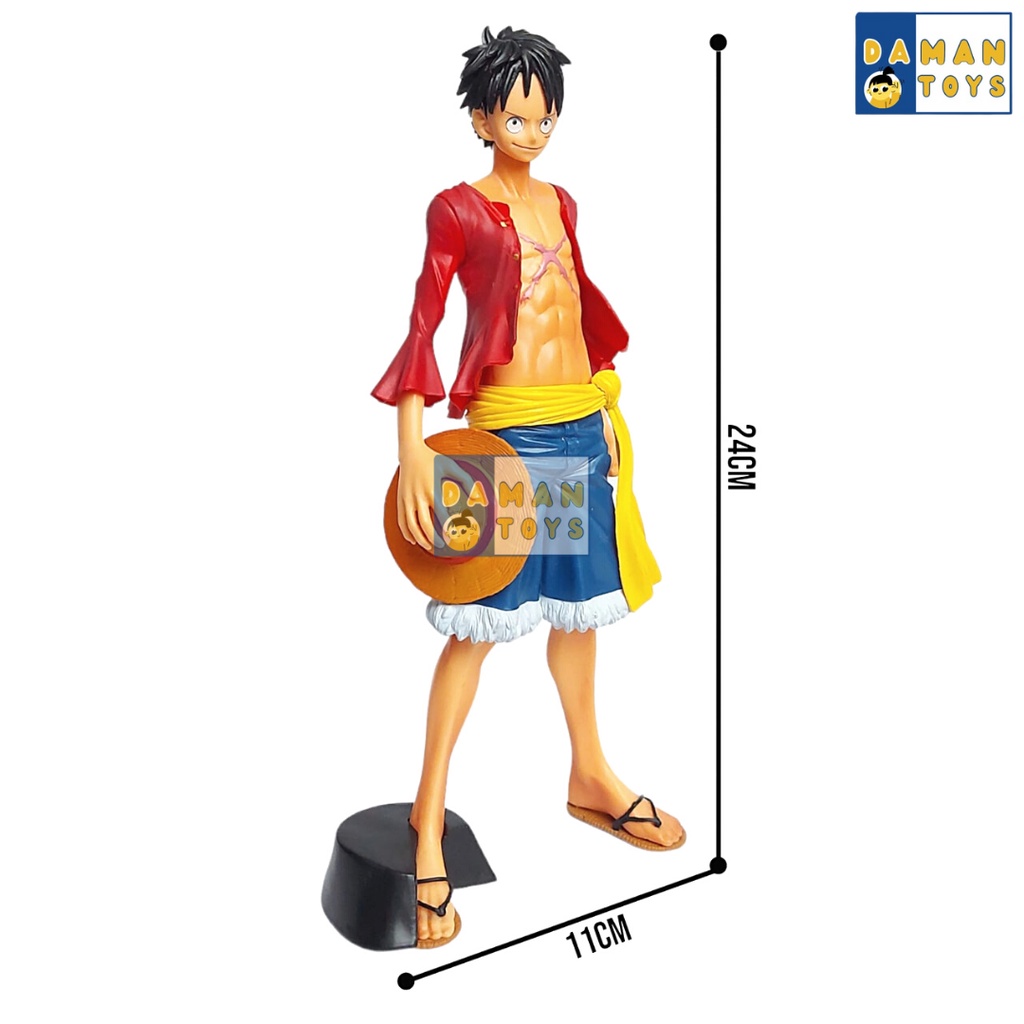 Action Figure One Piece Monkey D.Luffy Master Star Piece Lufy Ace Sabo Potrait Of Pirates Anime Pajangan Koleksi