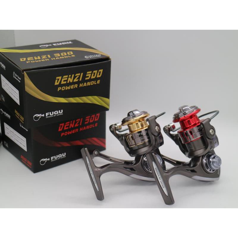 Reel Power Handle Mini Ultra Light Fugu Denzi 500
