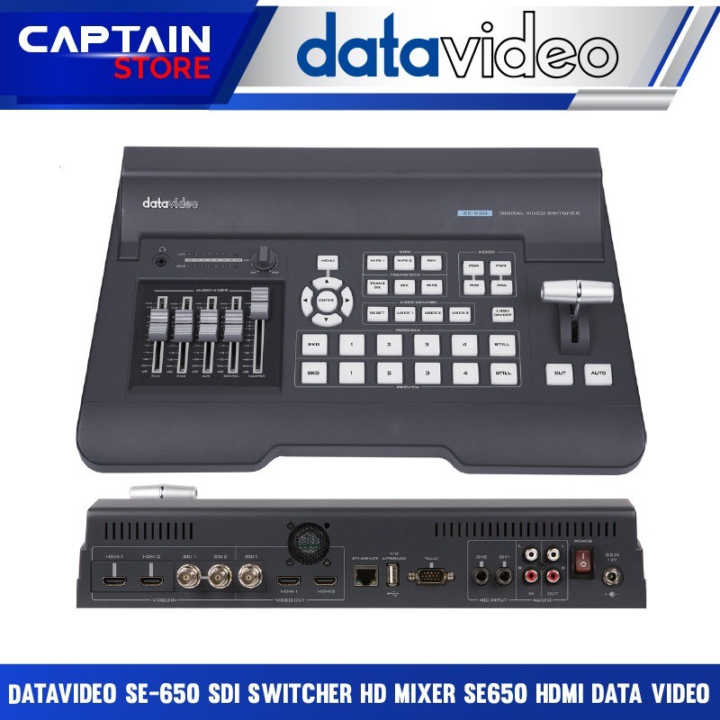 Datavideo SE-650 SDI switcher HD Mixer SE650 HDMI Data Video