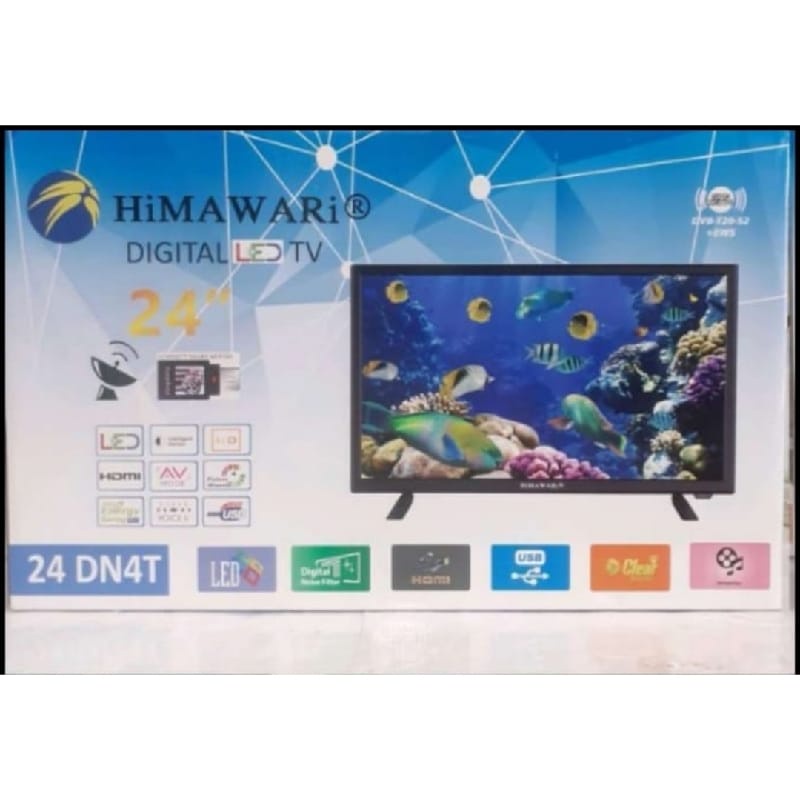 TV DIGITAL HIMAWARI 24 INCH 24 DN4T NEW