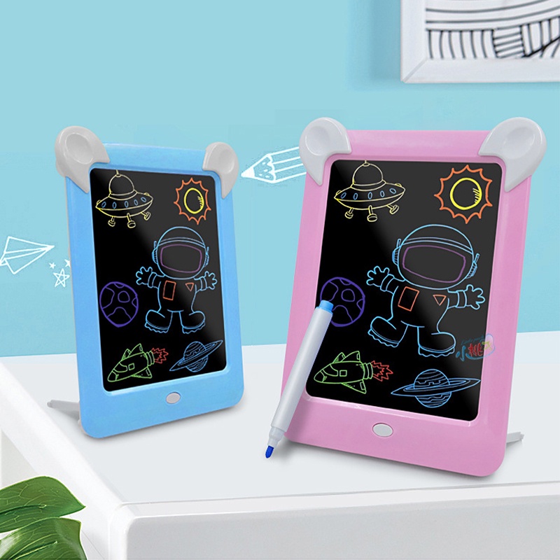 Magic Board Drawing LED | Ajaib | Papan Gambar | Papan Tulis Anak Anak Magnetic | Edukasi | Magnet