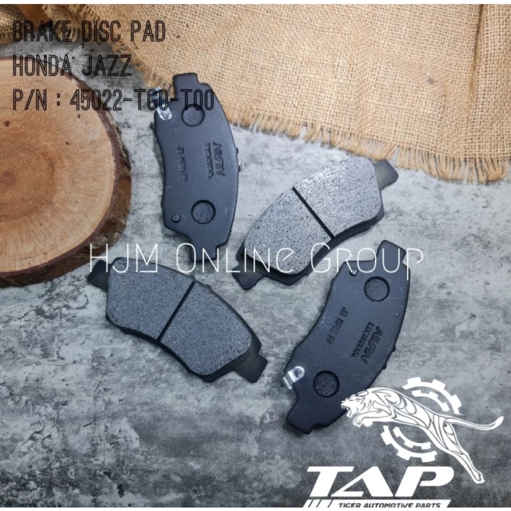 BRAKE PAD - KAMPAS REM DEPAN BRIO / JAZZ (2003-2007) / CIVIC GENIO