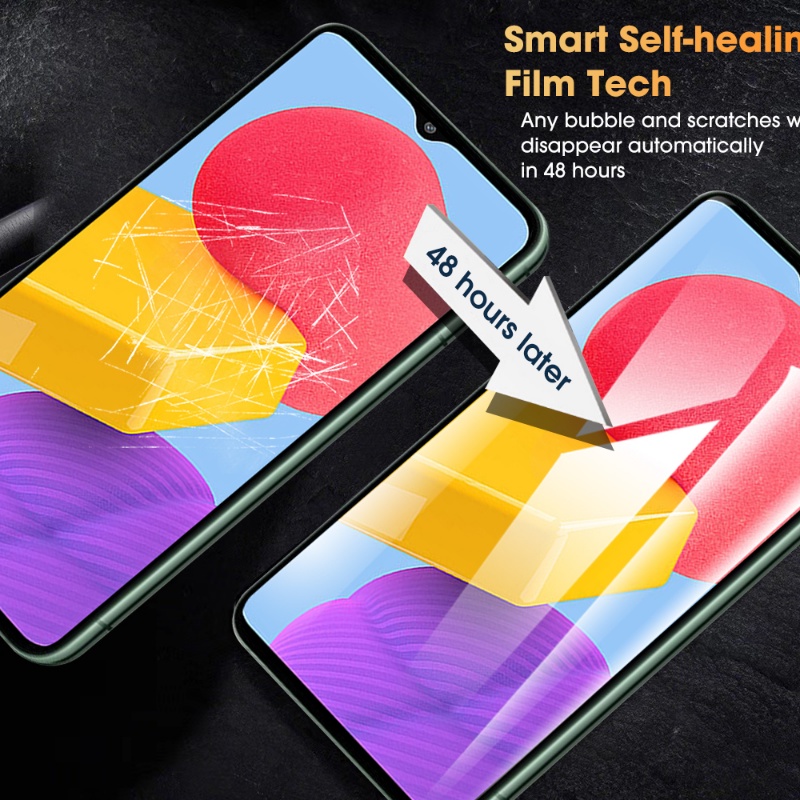 Ultra Clear Anti Gores Lembut TPU Hydrogel Film Full Cover Pelindung Layar Ponsel Bebas Gelembung Untuk Samsung Galaxy A04 Series