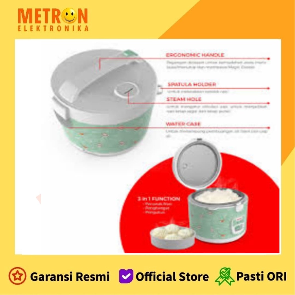 MASPION MRJ 1855 PENANAK NASI / MAGIC COM 1,8(LITER) / MRJ1855