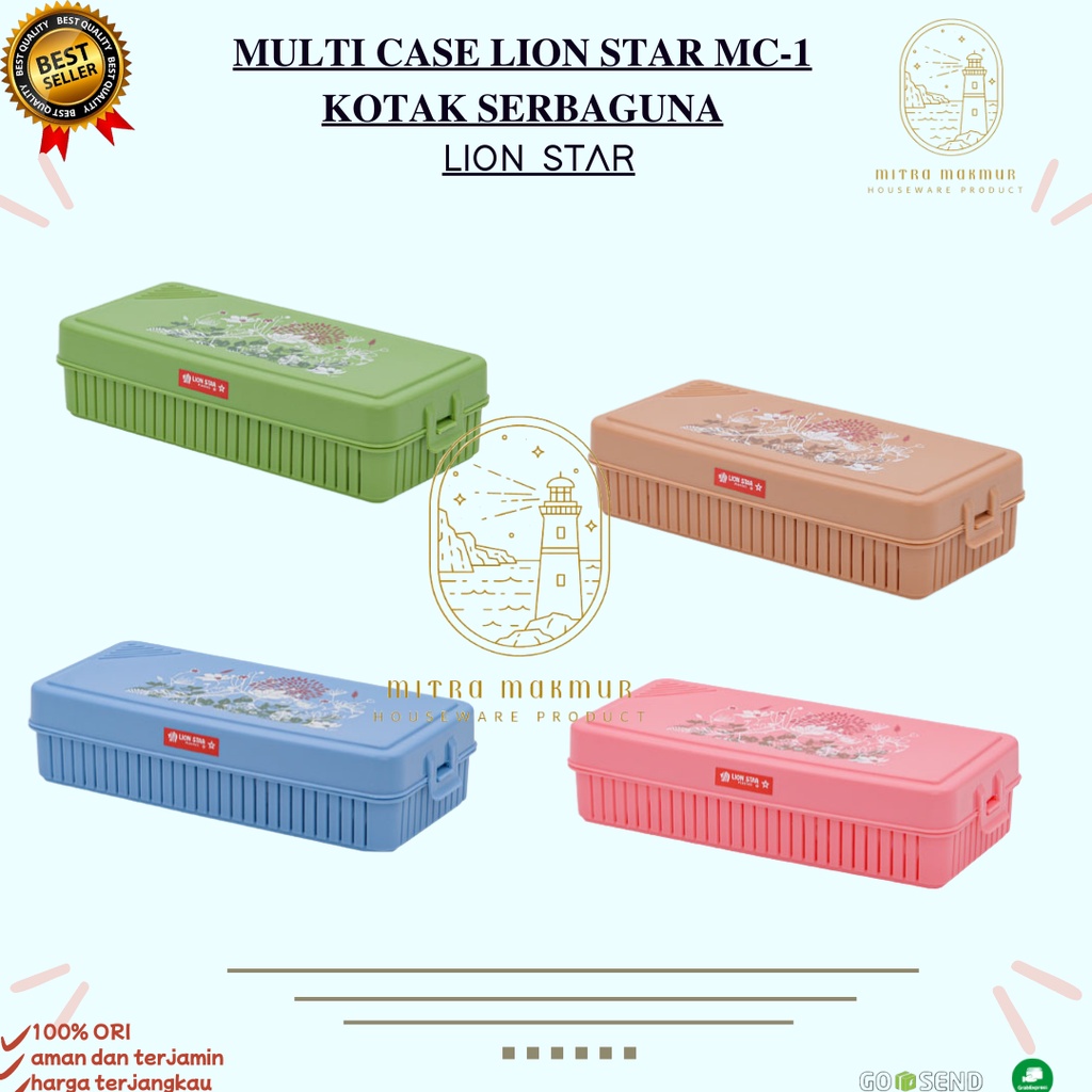 [TERMURAH] !! KOTAK PENYIMPANAN SERBAGUNA / MULTI CASE MC-1 LION STAR