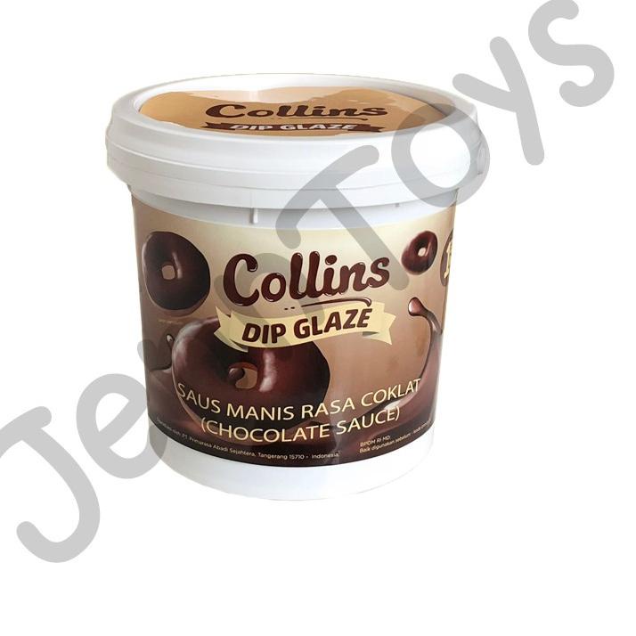 

ULI186 JennToys - Dipping Chocolate 1kg HALAL - COLLINS DIP GLAZE Choc Tiramisu Matcha Milk Taro Strawberry <>