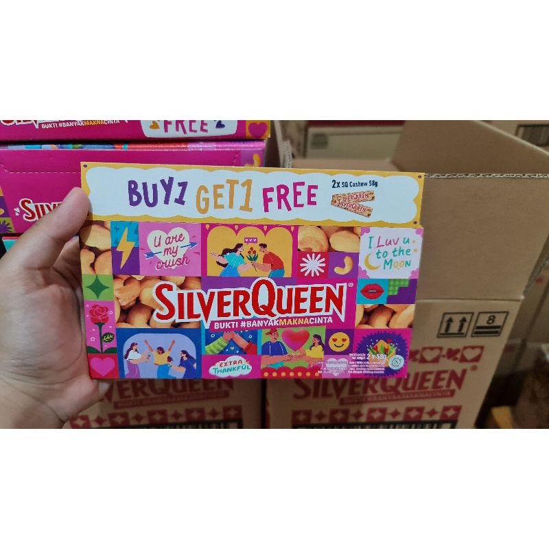 

SilverQueen Edisi Valentine Buy 1 Get 1