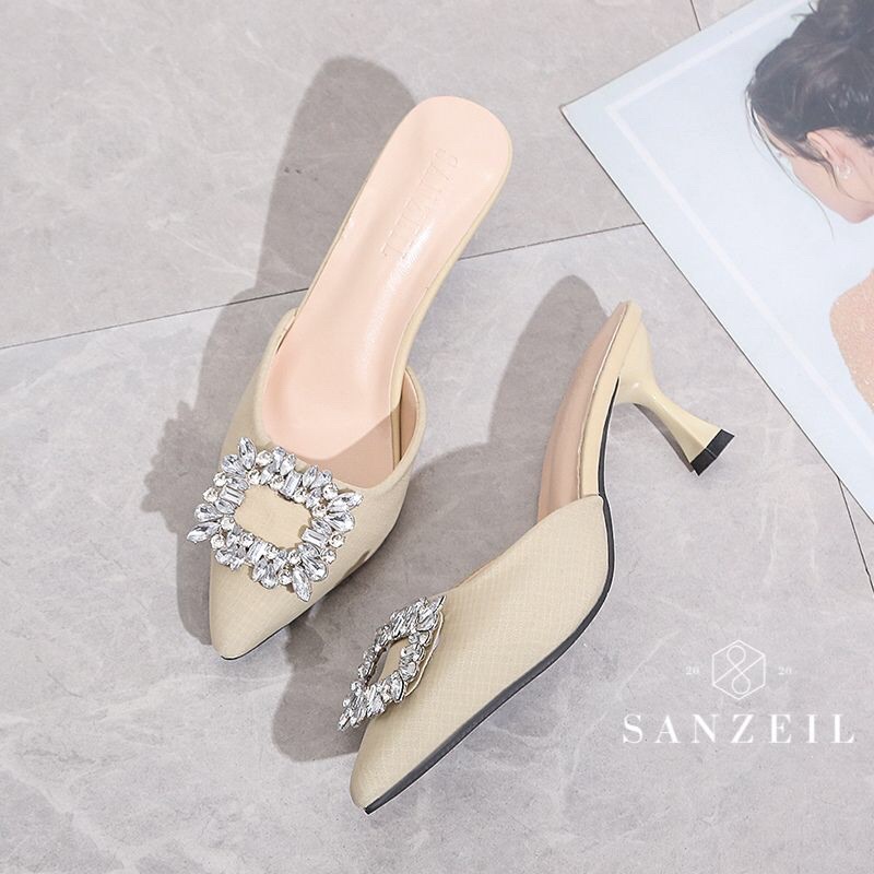 SG1717 syafniegalery sanzeil slare original brand heels wanita import