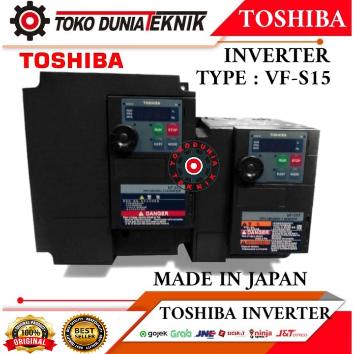 VFS15-4075P 7.5KW-10HP 3PHASE INVERTER TOSHIBA HARGA TERMURAH