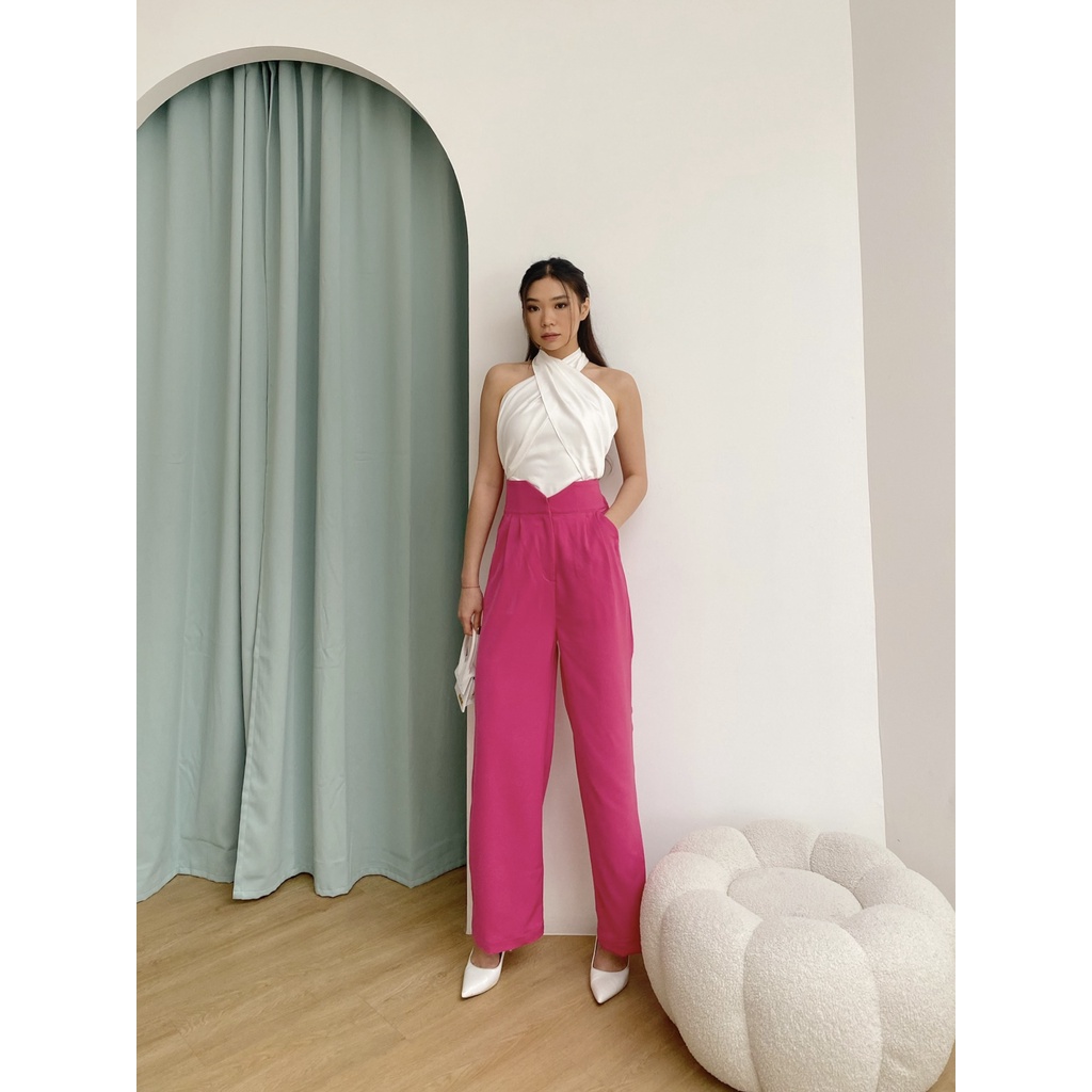 [ Marveile ] Bonie Cutout Cullote / Highwaist Cullote Pants