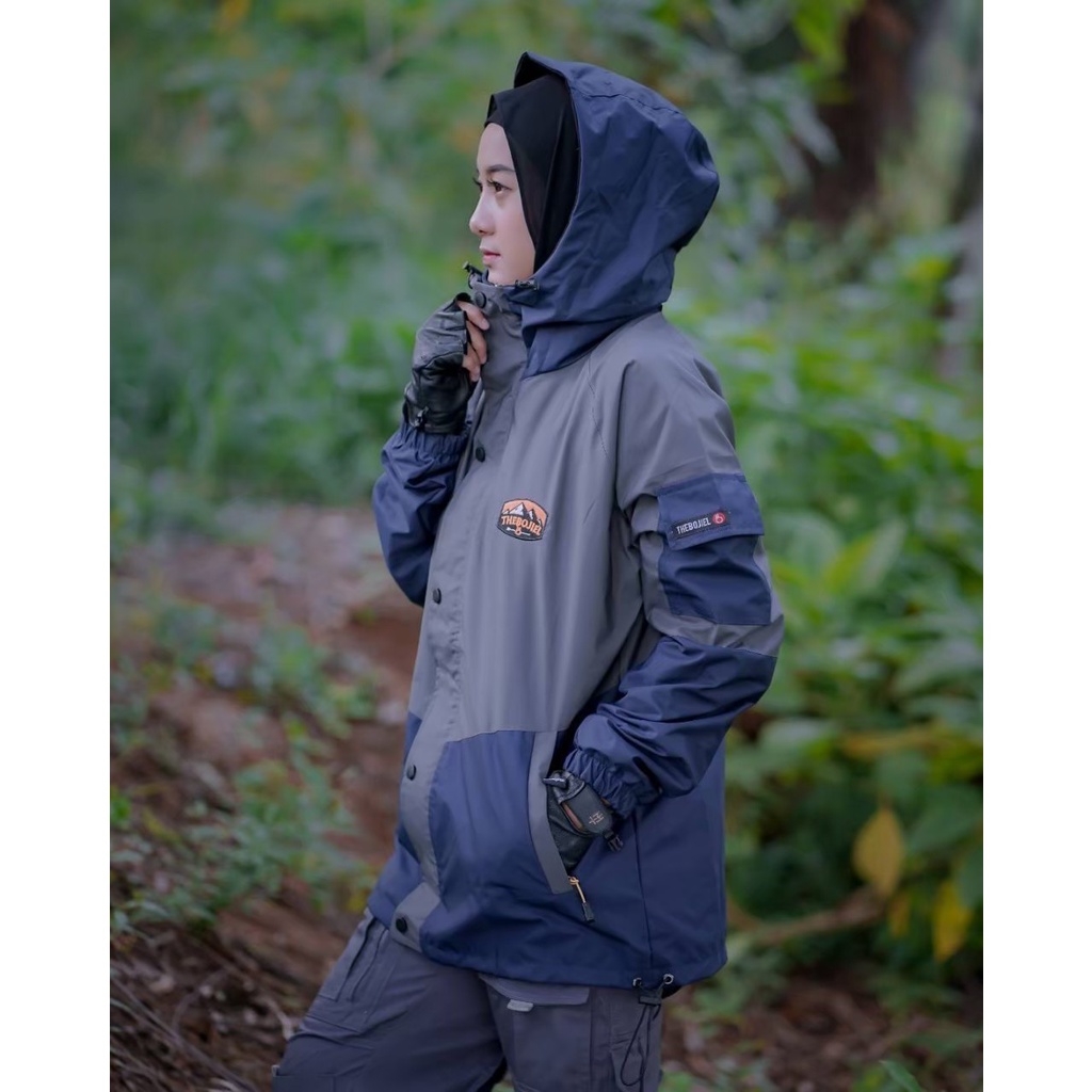 Jaket Outdoor Mountain The Bojiel Taslan Waterproof/Jaket Mountain Original Best Seller/Jaket Gunung Waterproof Anti Air