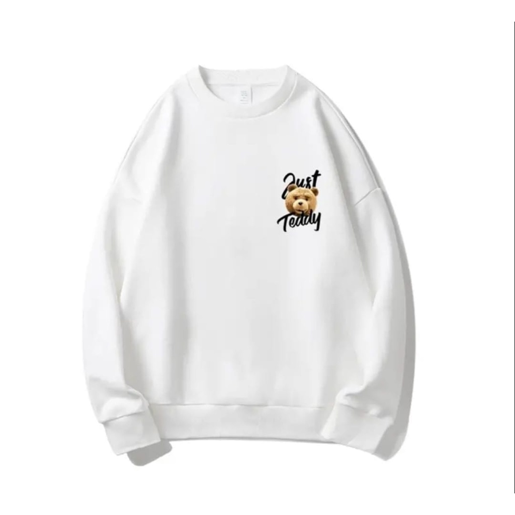 MakeGrosir - [FLEECE] SWEATER CREWNECK JUST RELAX