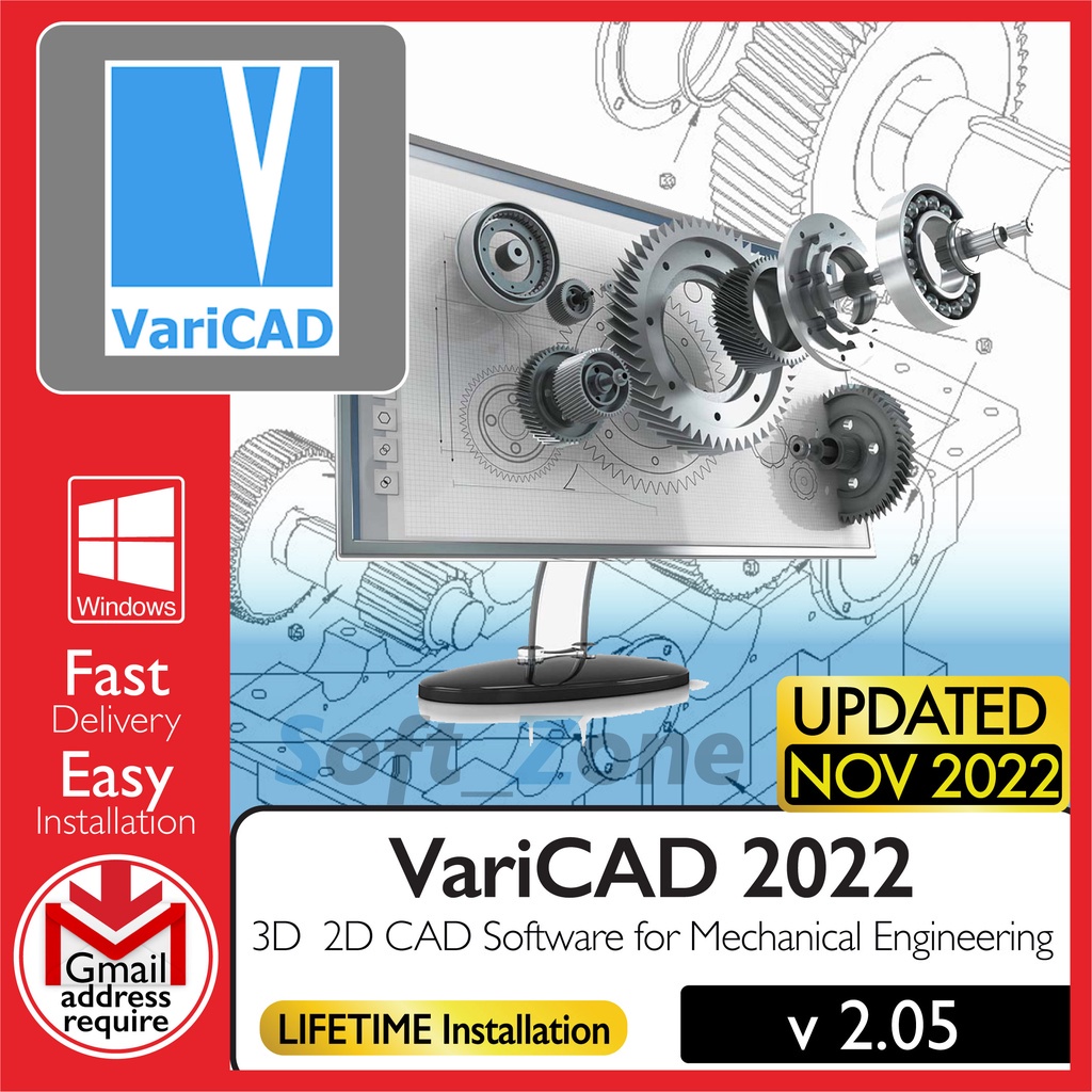 

VrCAD 2022 v2.05 - 3D/2D CAD Sftwr fr Mchncl Engnrng [WINDOWS x64] - Dgtl Dwnld