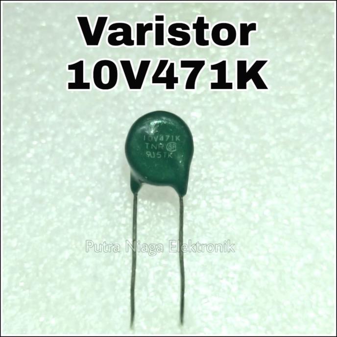 TNR 10V471K MOV Metal Oxide Varistor ZNR 300V AC / 385V DC putr4n14 dijamin