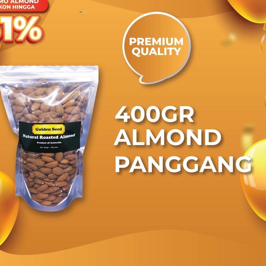

Terbaru 12.12 KACANG ALMOND PANGGANG 400 GRAM PREMIUM - ROASTED ALMOND 400 GR serbuuu !