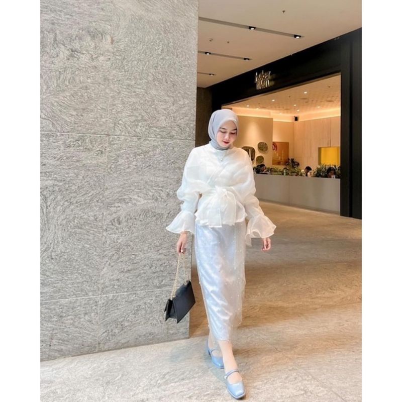 TOP ORGANZA/BLOUSE ORGANZA READY/ORGANZA OUTER