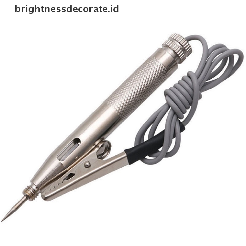[Birth] Dc 6-24V Auto Mobil Lampu Sirkuit Tester Lampu Tes Tegangan Pen Detector Probe 6-24v Mobil Auto Voltage Circuit Electrical Tester Test Pen Pensil Dengan Probe Cir Lampu Mobil Otomatis