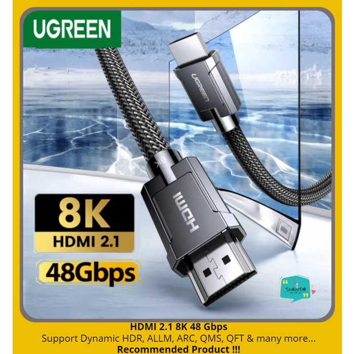 UGREEN Kabel HDMI to HDMI 2.1 8K Ultra HD