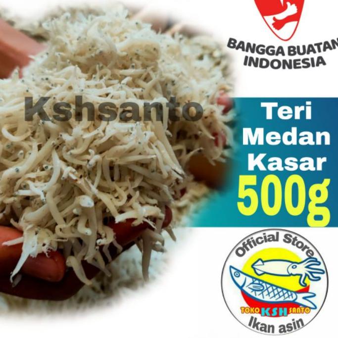 

Diskon | HJ6 | Ikan asin teri medan kasar-500gram