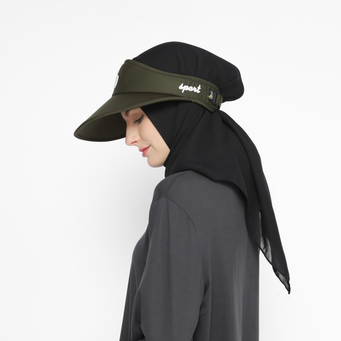 Topi Topi Hijab Hijabers Kekinian, Topi Pantai Lebar, Topi Olahraga Wanita