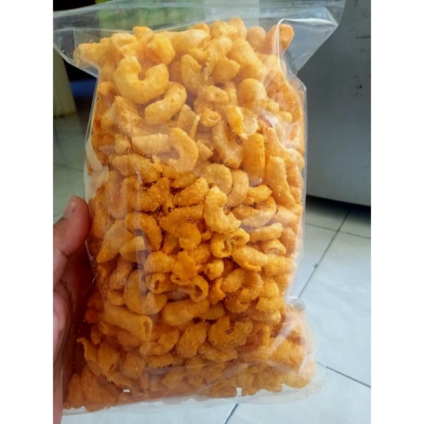 

Snack kiloan Makaroni keju 250 gr