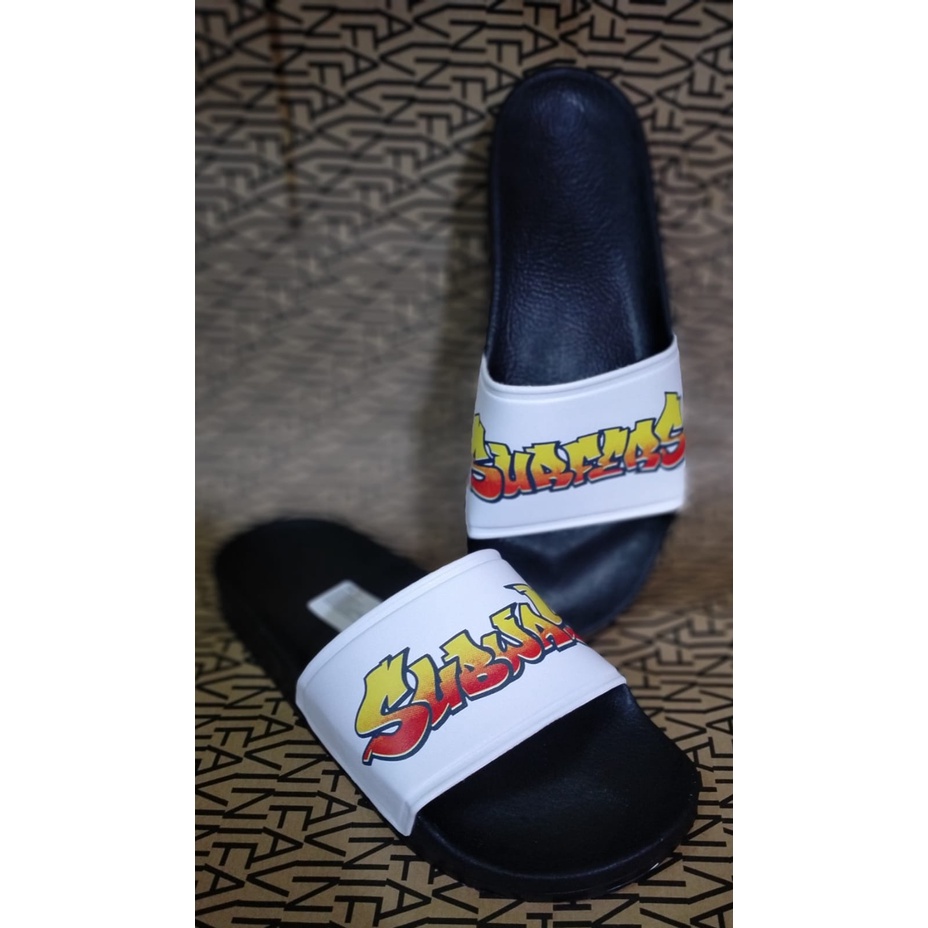 Sandal Slop Pria Subway SurfersXAdidas Premium