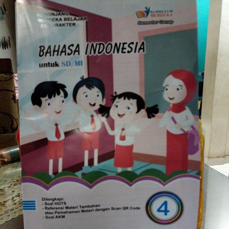 LKS Bahasa Indonesia SD kelas 4 Semester genap, Kurikulum Merdeka, Swadaya Murni