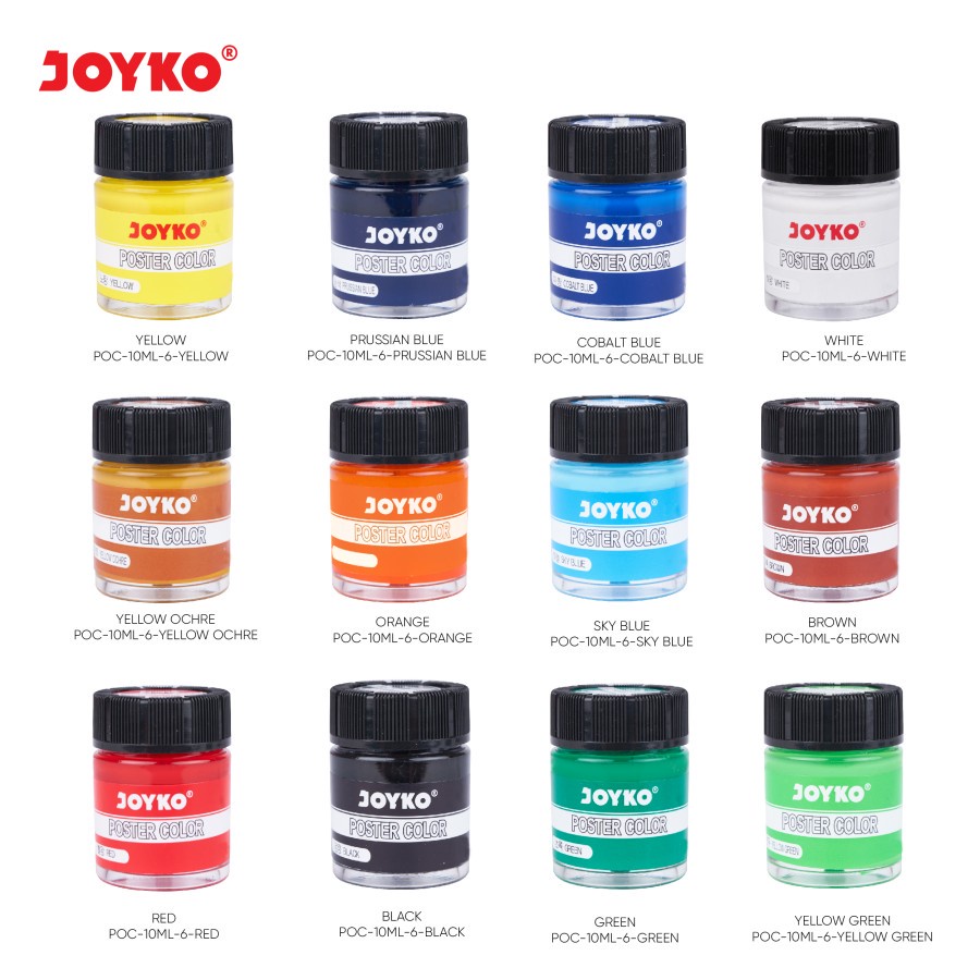 

Cat Poster Joyko POC-10Ml-12 (isi 12warna)- AGB