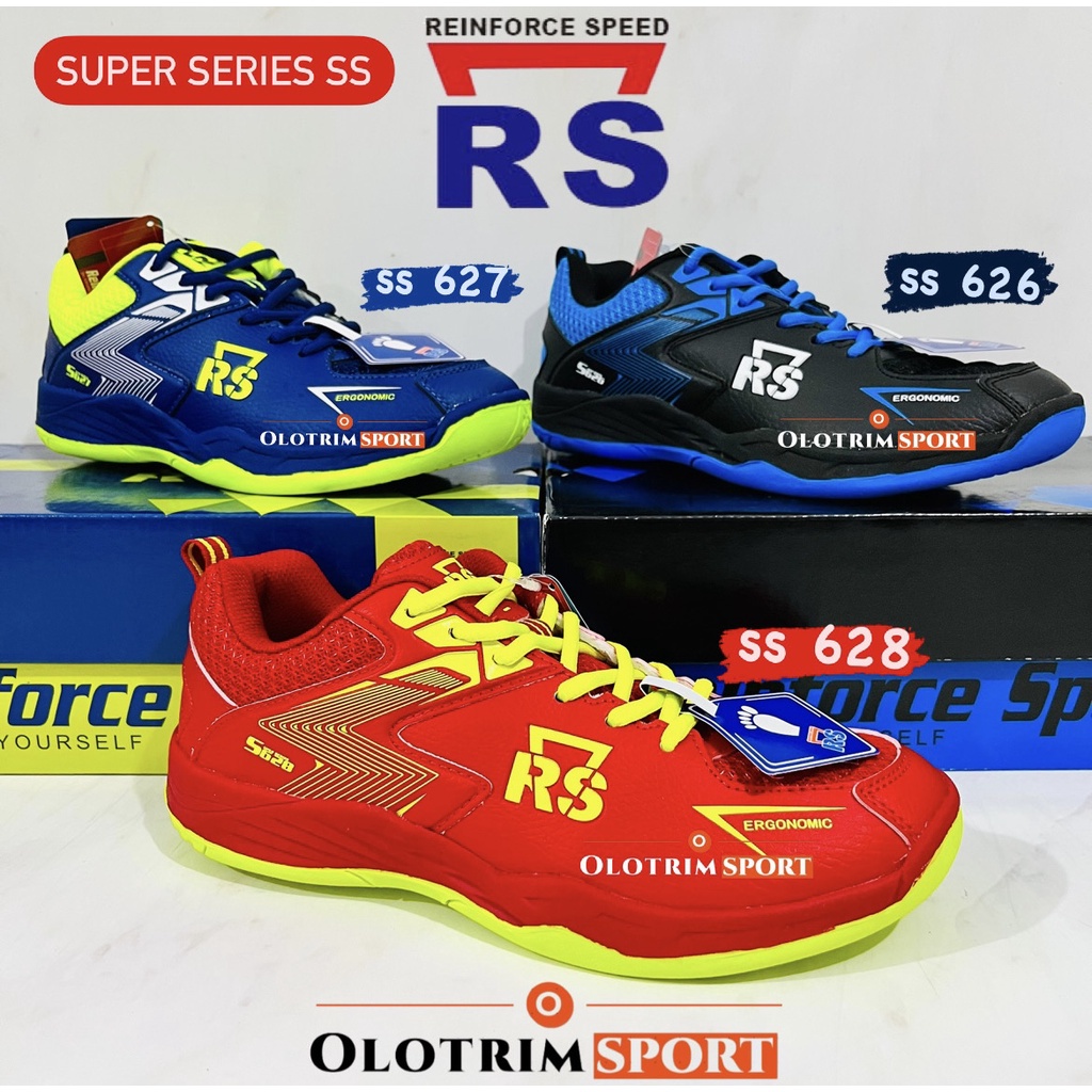 RS SuperSeries SS 626 627 628 629 630 632 634 Sepatu Badminton Super Series Original