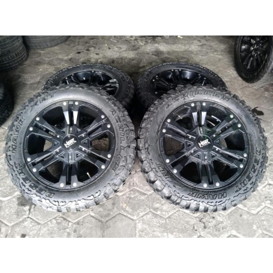 Velg Mobil Seken Ring 20 Baut 6 MONGO R20X9 6X139,7 ET20 BAN 33 12,5 R20