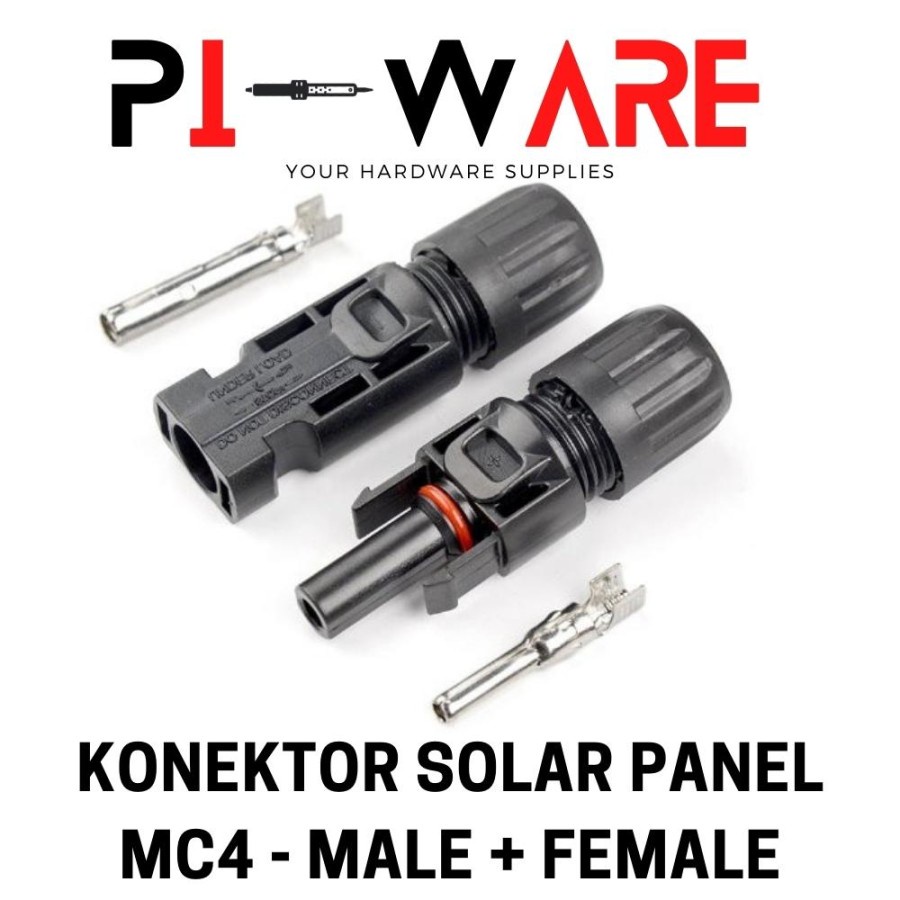 konektor mc4 conector mc 4 solar panel Sepasang