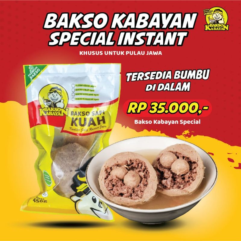 

Bakso Kabayan Special Instant