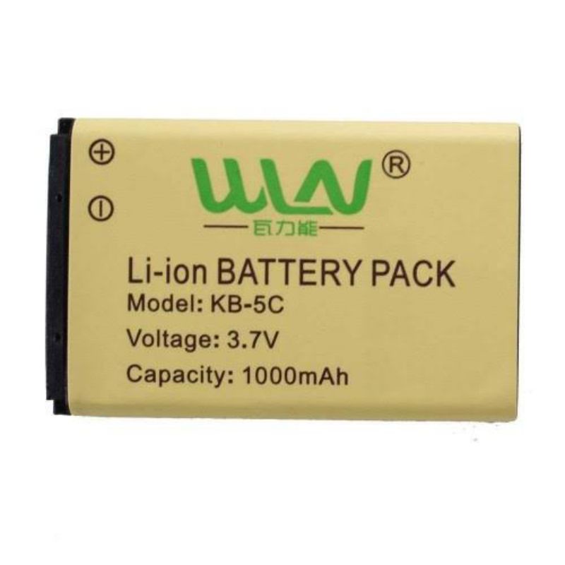 WLN KB-C5 Baterai HT WLN KDC-1 KDC-2 ORI Baru 1000mAh Baterai WLN KDC-1