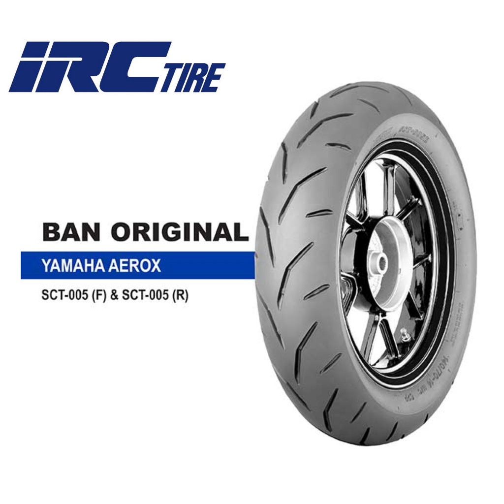 IRC SCT-005 Ban Motor Aerox Ring 14 Uk 140/70-14 Tubeless Ban Motor Aerox - IRC SCT-005