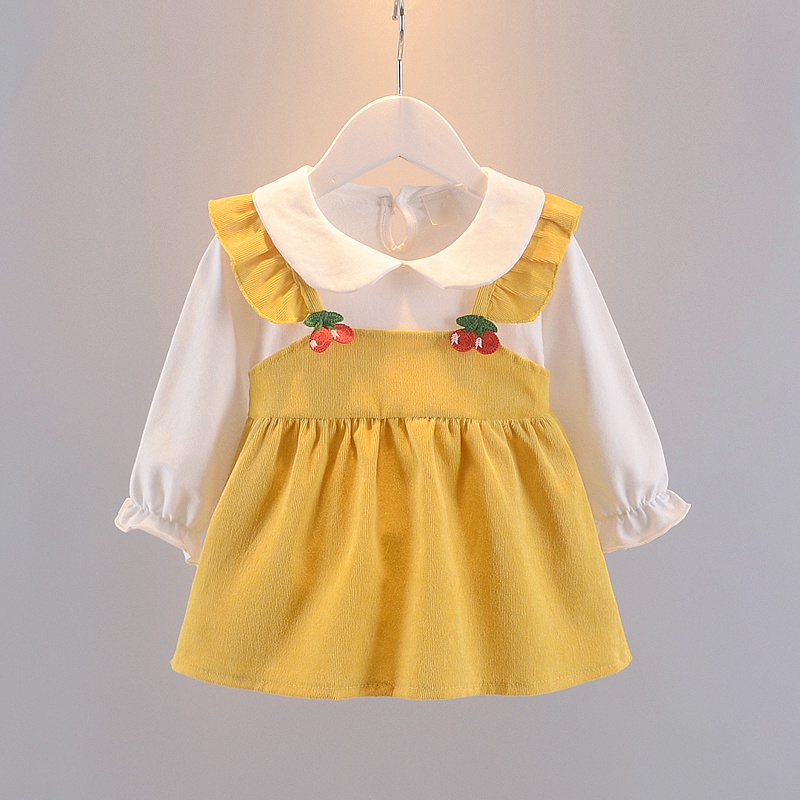 Bayi - 2 Tahun | Dress Hye Ri Korea Style - Dres Anak Korea -  Dress Anak Perempuan Kualitas Import Premium Gaya Overall Kiosbalitaaprillia