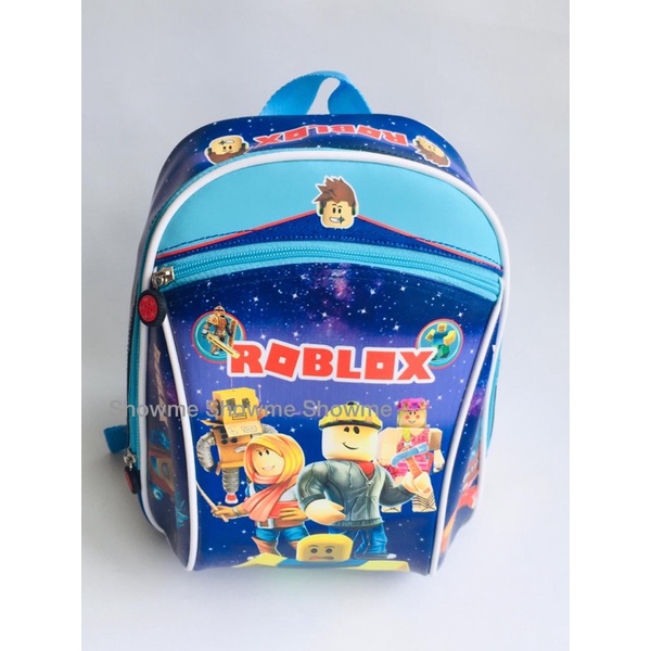 SHOWME TAS RANSEL ANAK SEKOLAH PAUD - PLAYGROUND - TK - GAMBAR BUSA KAKU KUALITAS PREMIUM - 11inci - KARAKTER ROBLOX ROBLOX GAMES ONLINE