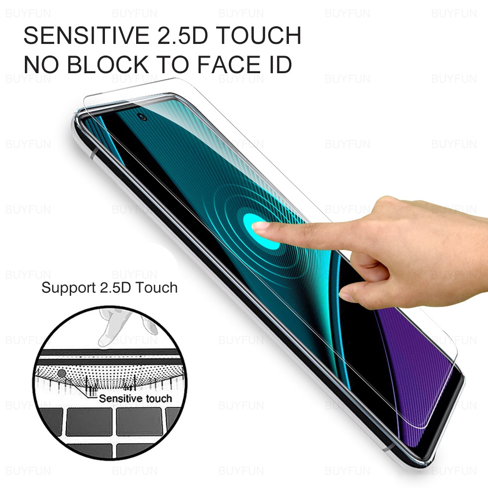 Pelindung Layar Bahan Tempered Glass Infinix Hot 11s NFC Paket 2 in 1