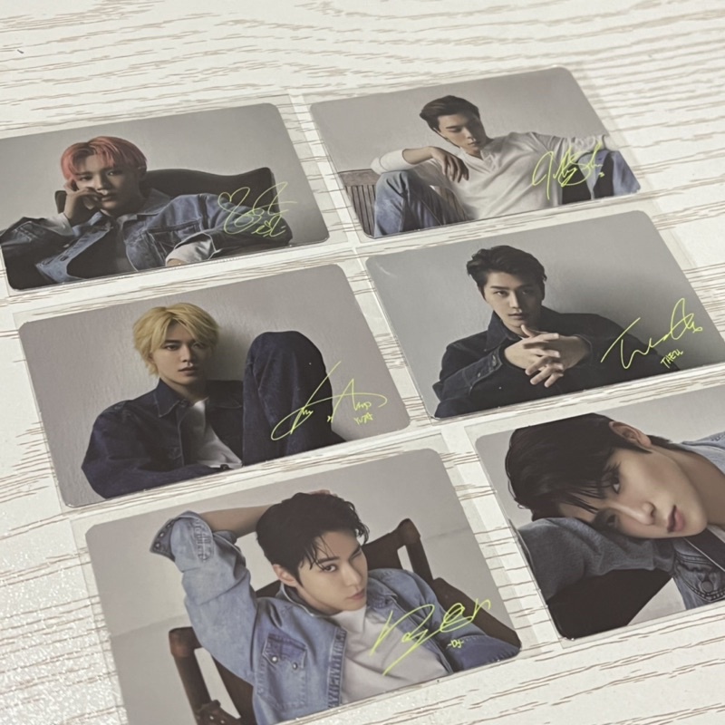 Photocard PC NCT 127 x Nature Republic Denim