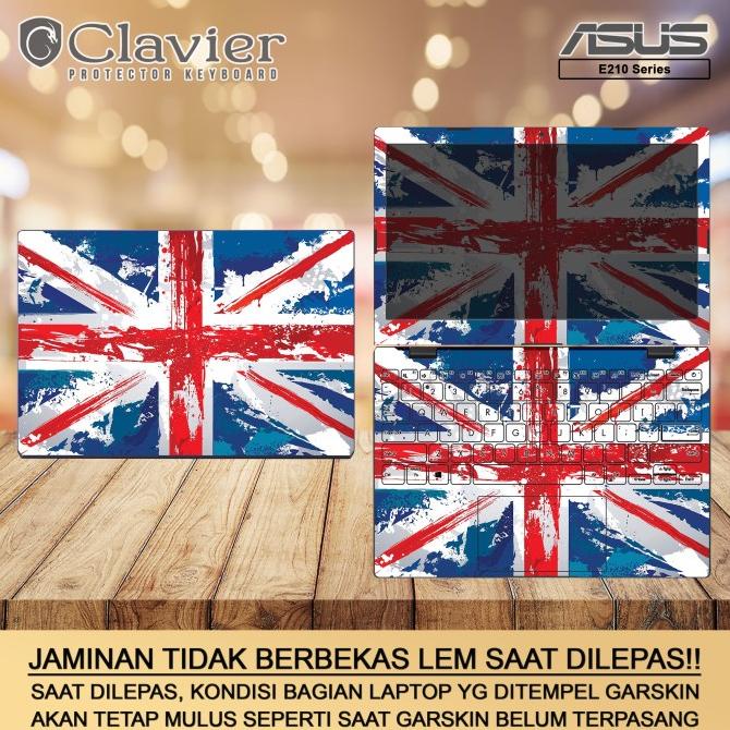 Cover Garskin Laptop Asus E210 E210M E210MA E210MAO Bening Transparan