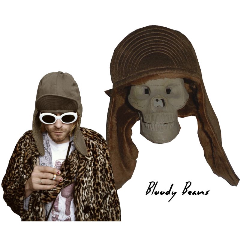 topi ushanka Kurt cobain
