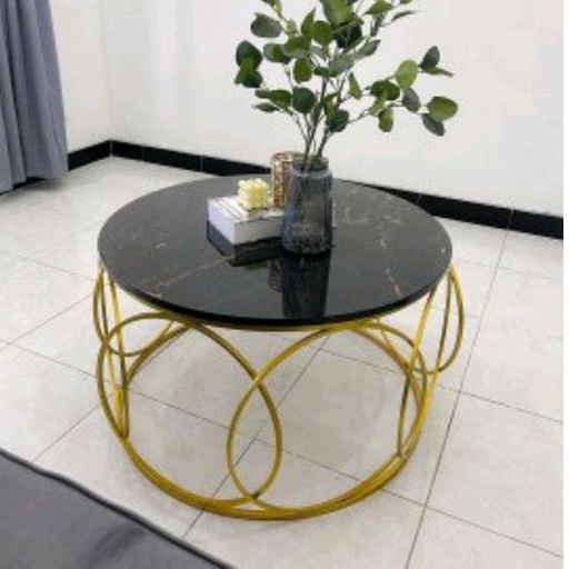 meja ruang tamu hpl marble cantik minimalis