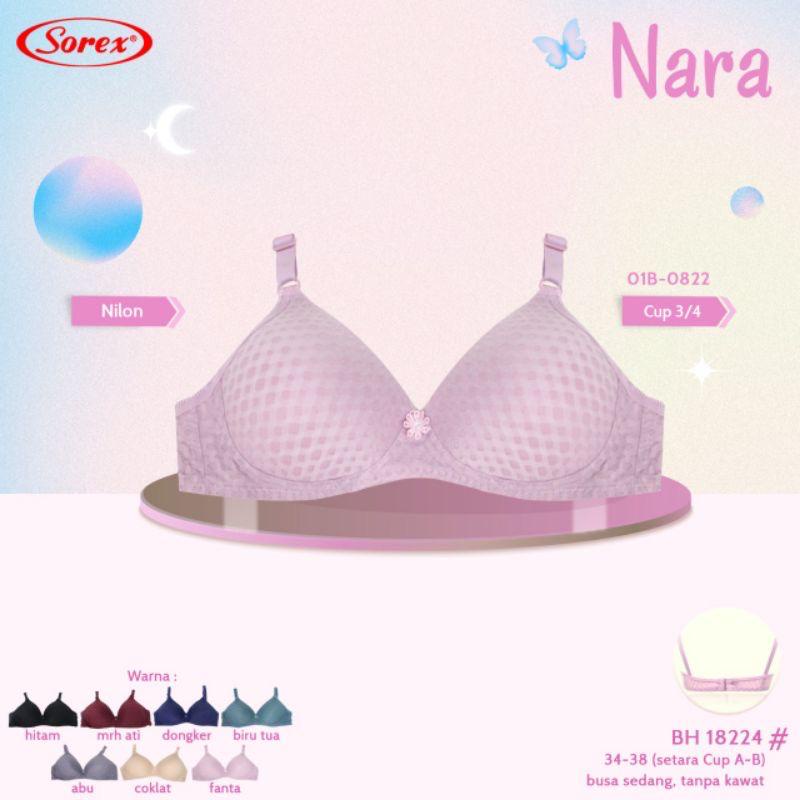 SOREX BH Bra CA 048 Tanpa Kawat Busa Tipis / BH Sorex 34-38 Super Soft