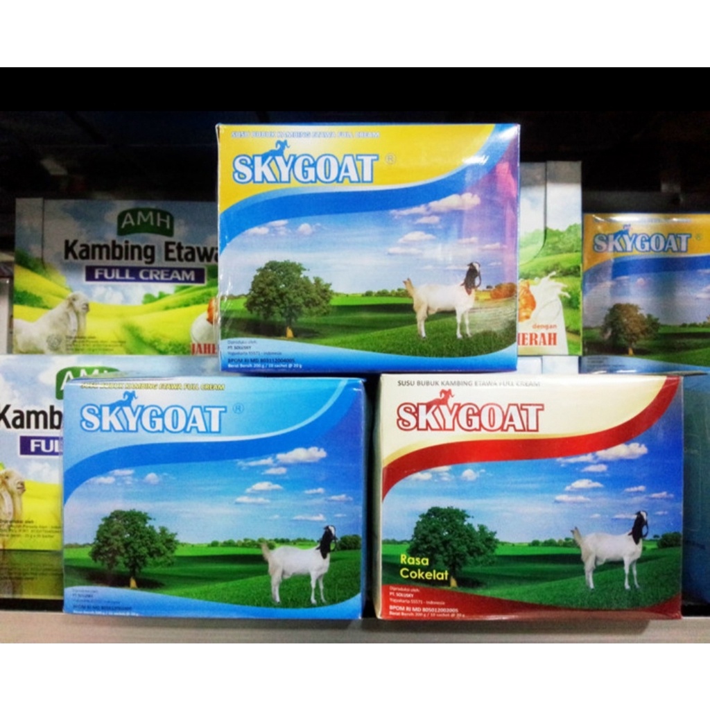 

SKYGOAT SUSU KAMBING ETAWA FULL CREAM RASA ORIGINAL COKLAT PROPOLIS - ORIGINAL