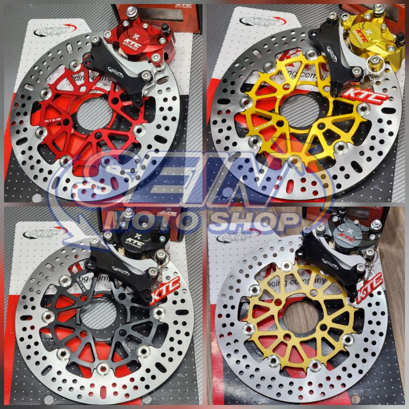 Kaliper Kytaco Disc Ktc 260 Floating Kaliper 2p Vario Beat Vario 4 or 5 lubang Scopy Kaliper 2p stan