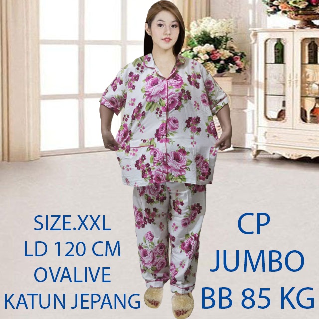 ISANNY PIYAMA SET CP JUMBO KARAKTER/PIYAMA CPJUMBO GAJAH/PIYAMA XXL RUSA/MURAH