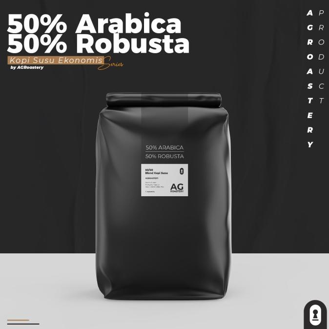 

Biji Kopi Blend 50/50 Kopi Susu Ekonomis 1 KG | 1KG