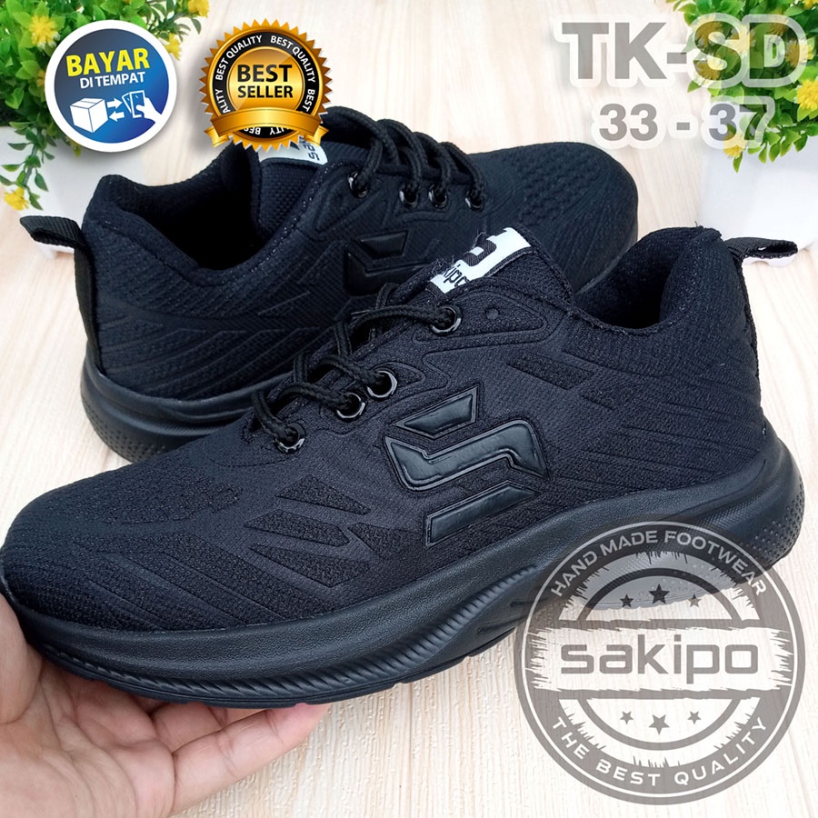 PROMO BTS KEMBALI SEKOLAH !! SEPATU SEKOLAH HITAM POLOS ANAK TK SD UKURAN 33 - 37 / SEPATU HITAM ANAK - ANAK SD / SEPATU SEKOLAH TK / SEPATU KIDS TERBARU / SAKIPO