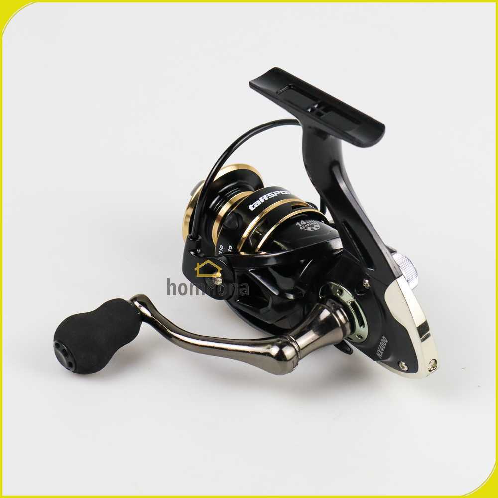 TaffSPORT Gold Sharking Metal Reel Pancing Spinning 5.2:1 - NX4000